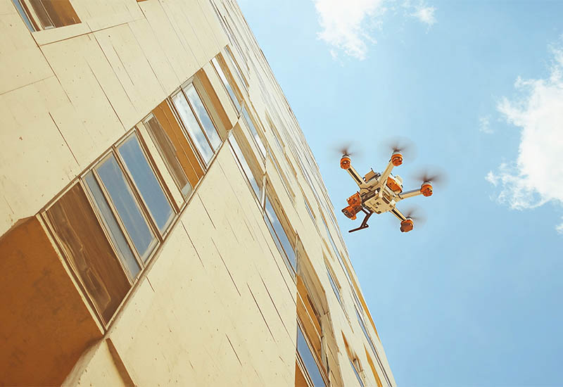 Détection de fuites et diagnostic par drone en région PACA